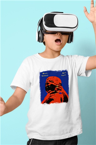 Black Sabbath Baskılı Unisex Beyaz Çocuk Tişört