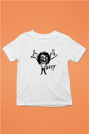 Black Sabbath Beyaz Unisex Çocuk Tişört