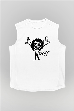 Black Sabbath Beyaz Unisex Kolsuz Tişört
