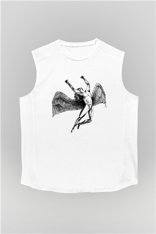 Black Sabbath Beyaz Unisex Kolsuz Tişört