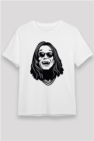 Black Sabbath Beyaz Unisex Tişört T-Shirt - TişörtFabrikası