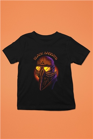 Black Sabbath Siyah Unisex Çocuk Tişört