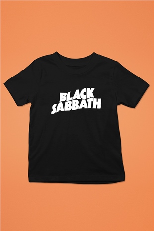 Black Sabbath Siyah Unisex Çocuk Tişört