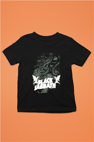 Black Sabbath Siyah Unisex Çocuk Tişört