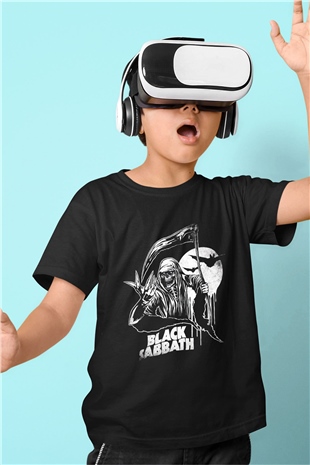 Black Sabbath Siyah Unisex Çocuk Tişört