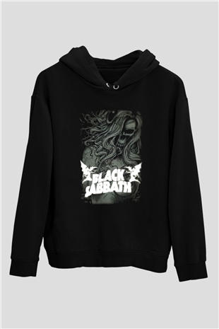 Black Sabbath Siyah Unisex Hoodie