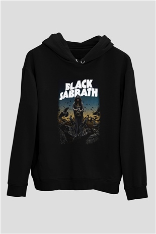 Black Sabbath Siyah Unisex Hoodie
