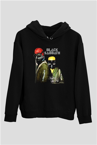Black Sabbath Siyah Unisex Hoodie