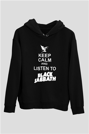 Black Sabbath Siyah Unisex Hoodie
