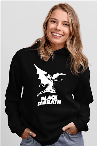 Black Sabbath Siyah Unisex Hoodie