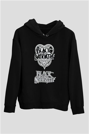 Black Sabbath Siyah Unisex Hoodie