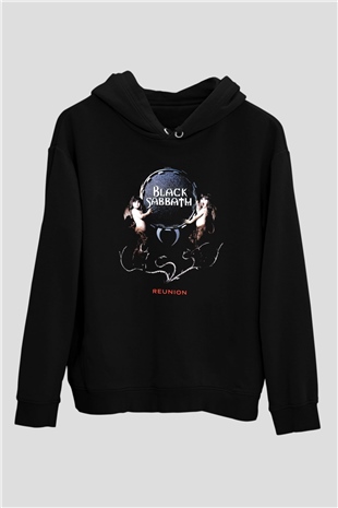 Black Sabbath Siyah Unisex Hoodie