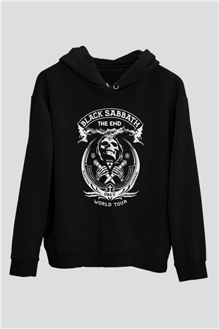 Black Sabbath Siyah Unisex Hoodie