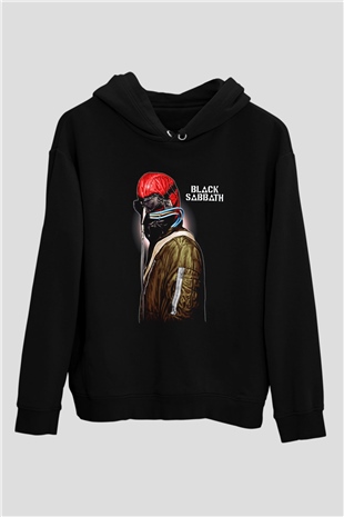 Black Sabbath Siyah Unisex Hoodie
