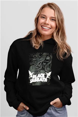 Black Sabbath Siyah Unisex Hoodie