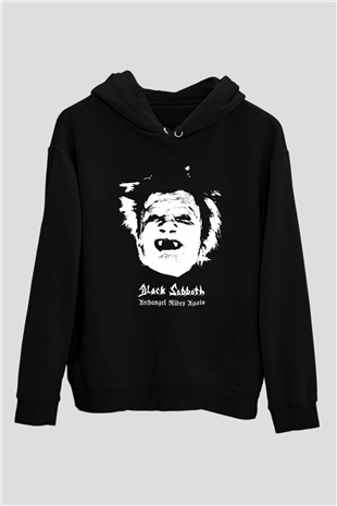 Black Sabbath Siyah Unisex Hoodie