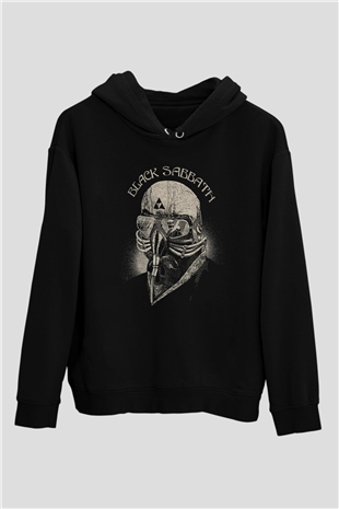 Black Sabbath Siyah Unisex Kapüşonlu Sweatshirt