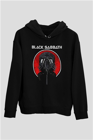 Black Sabbath Siyah Unisex Kapüşonlu Sweatshirt