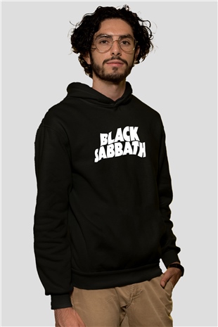 Black Sabbath Siyah Unisex Kapüşonlu Sweatshirt
