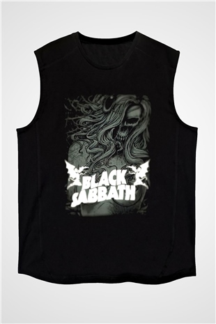 Black Sabbath Siyah Unisex Kolsuz Tişört