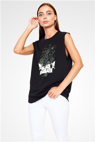 Black Sabbath Siyah Unisex Kolsuz Tişört