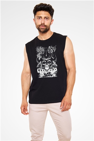 Black Sabbath Siyah Unisex Kolsuz Tişört