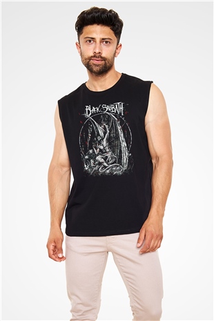 Black Sabbath Siyah Unisex Kolsuz Tişört