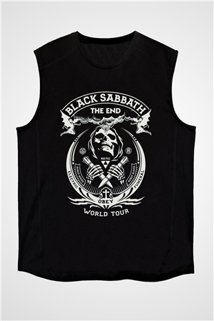 Black Sabbath Siyah Unisex Kolsuz Tişört