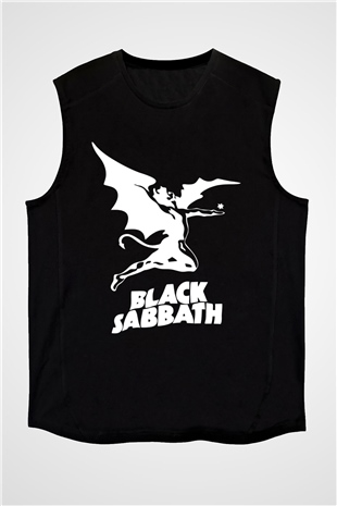 Black Sabbath Siyah Unisex Kolsuz Tişört