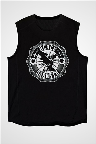 Black Sabbath Siyah Unisex Kolsuz Tişört