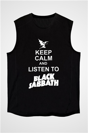 Black Sabbath Siyah Unisex Kolsuz Tişört