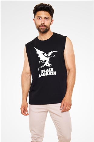 Black Sabbath Siyah Unisex Kolsuz Tişört