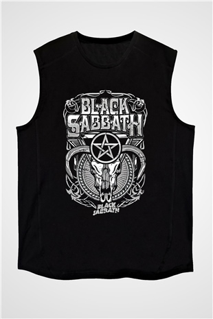 Black Sabbath Siyah Unisex Kolsuz Tişört
