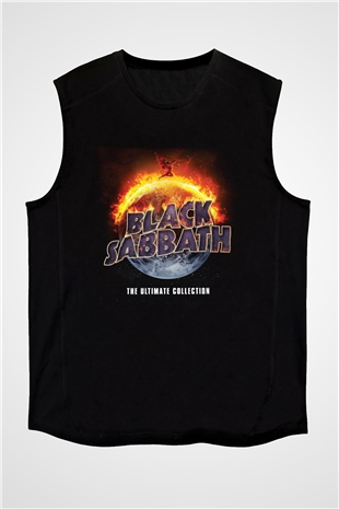 Black Sabbath Siyah Unisex Kolsuz Tişört