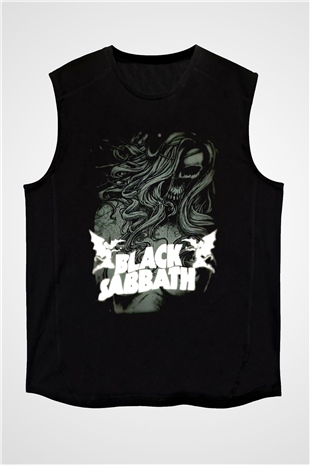 Black Sabbath Siyah Unisex Kolsuz Tişört