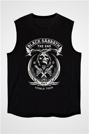 Black Sabbath Siyah Unisex Kolsuz Tişört