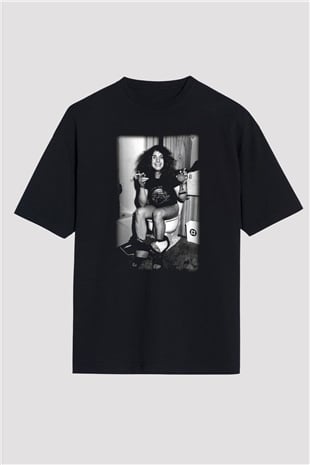 Black Sabbath Siyah Unisex Oversize Tişört T-Shirt
