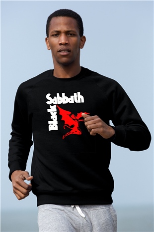 Black Sabbath Siyah Unisex Sweatshirt