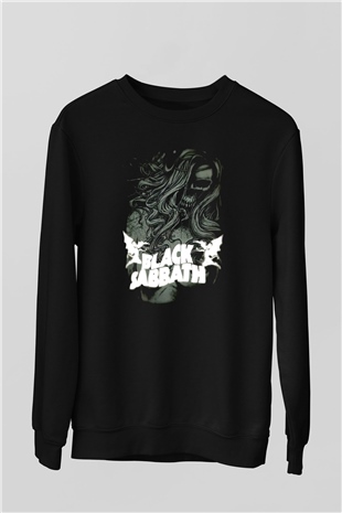 Black Sabbath Siyah Unisex Sweatshirt