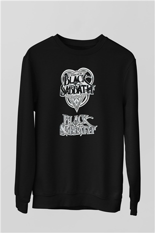 Black Sabbath Siyah Unisex Sweatshirt
