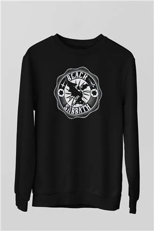 Black Sabbath Siyah Unisex Sweatshirt
