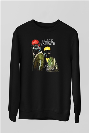 Black Sabbath Siyah Unisex Sweatshirt