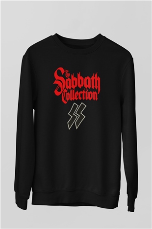 Black Sabbath Siyah Unisex Sweatshirt