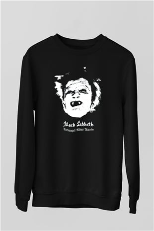 Black Sabbath Siyah Unisex Sweatshirt