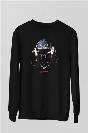 Black Sabbath Siyah Unisex Sweatshirt
