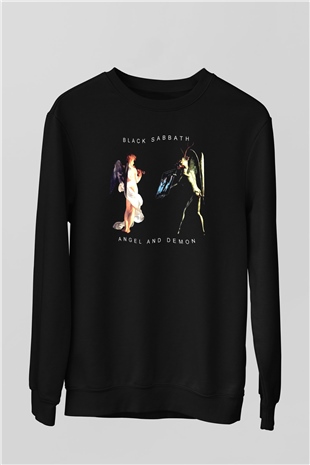 Black Sabbath Siyah Unisex Sweatshirt