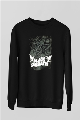 Black Sabbath Siyah Unisex Sweatshirt