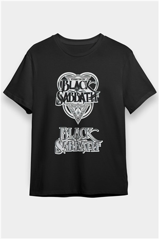 Black Sabbath Siyah Unisex Tişört T-Shirt - TişörtFabrikası