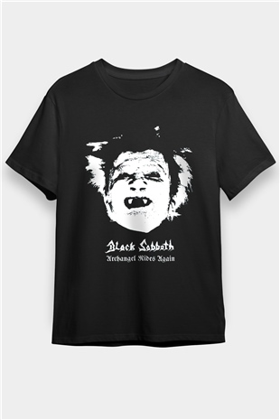 Black Sabbath Siyah Unisex Tişört T-Shirt - TişörtFabrikası