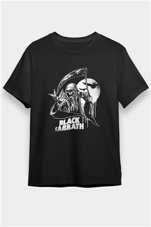 Black Sabbath Siyah Unisex Tişört T-Shirt - TişörtFabrikası